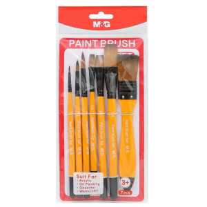 CONJUNTO DE PINCÉIS M&G 7PCS