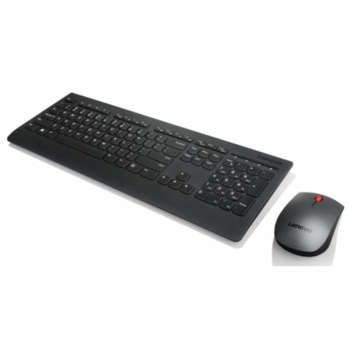 TECLADO+MOUSE LENOVO PROFESSIONAL SEM FIO RECARREGÁVEL PTG