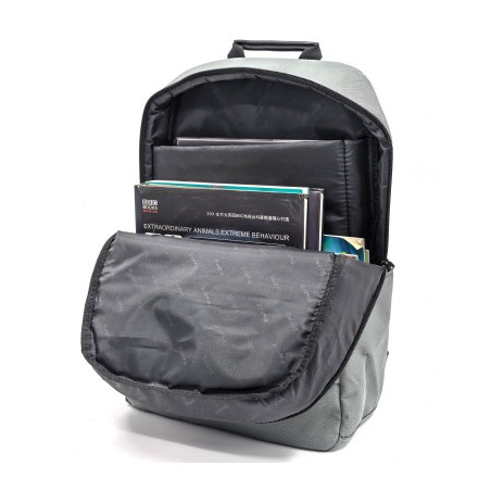 MOCHILA EWENT 16.1' OXFORD 600D URBAN BUSINESS CINZENTO