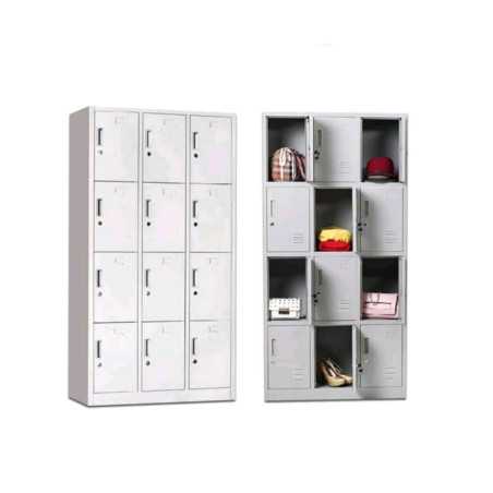 CACIFO METÁLICO DE 12 PORTAS