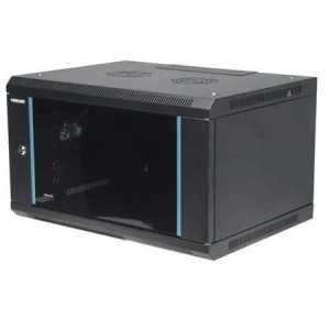 ARMÁRIO 06U 600X450 INT 19' AÇO PRETO