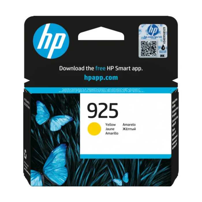 TINTEIRO HP 925 AMARELO