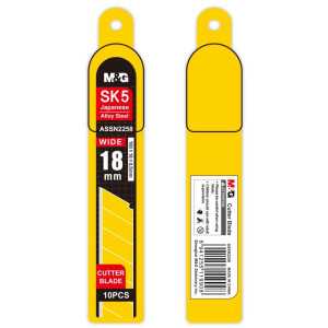 LÂMINA DE ESTILETE PARA XIZATO 18mm/10pcs