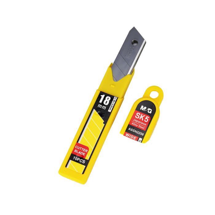 LÂMINA DE ESTILETE PARA XIZATO 18mm/10pcs