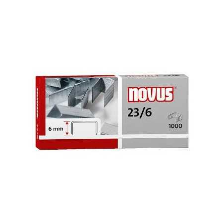 AGRAFES NOVUS 23/6 CX. 1000 (1/50)