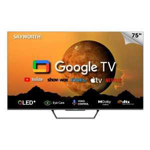 TELEVISOR SKYWORTH DE 75' QLED 4K HDR10 GOOGLE TV
