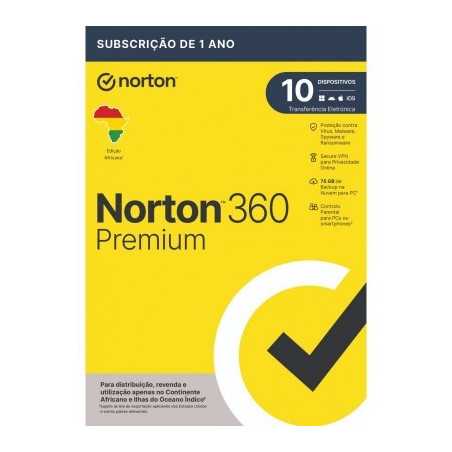 ANTIVÍRUS NORTON PREMIUM 1 USER 10 DEVICE - ESD