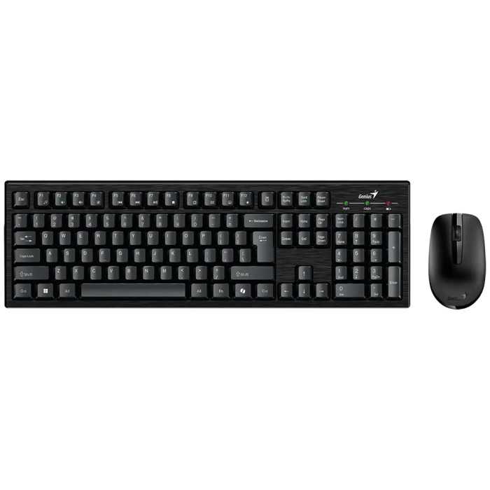 TECLADO+MOUSE GENIUS WIFI KM-8101 PRETO TECLADO+MOUSE GENIUS WIFI KM-8101 PRETO