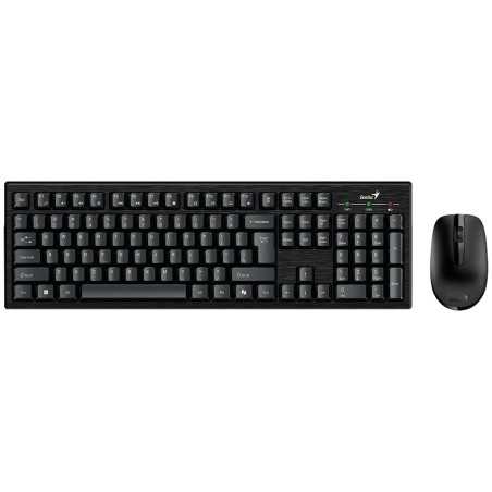 TECLADO+MOUSE GENIUS WIFI KM-8101 PRETO TECLADO+MOUSE GENIUS WIFI KM-8101 PRETO