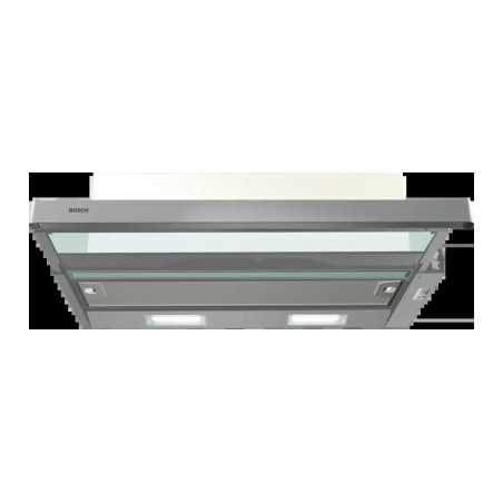 EXAUSTOR BOSCH 60 CM SÉRIE 2 TELESCÓPICO PRATA METÁLICO