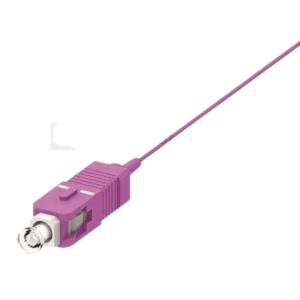 FO PIGTAIL SC 50/125 MULTIMODE 2M OM4 WP RACK ROXO