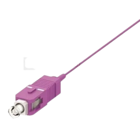 FO PIGTAIL SC 50/125 MULTIMODE 2M OM4 WP RACK ROXO