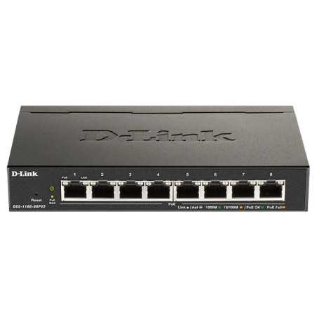 SWITCH 8 DLINK SMART GIGABIT COM GESTÃO