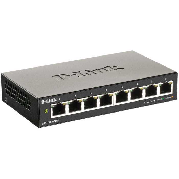 SWITCH 8 DLINK SMART GIGABIT COM GESTÃO