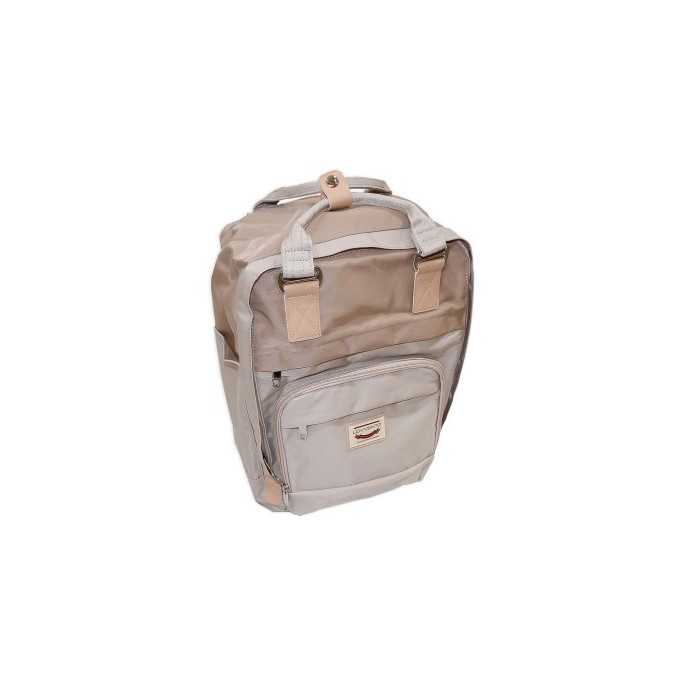 MOCHILA KINGSLONG 15.6' LVB230827 CASTANHO