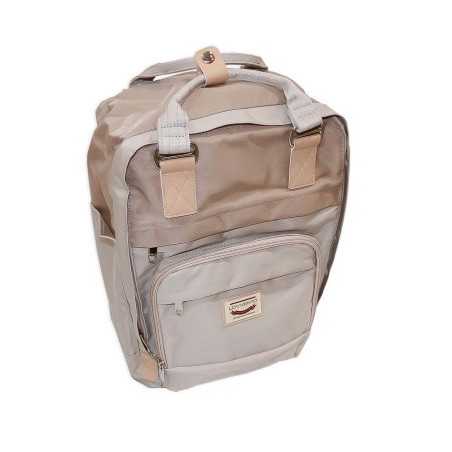 MOCHILA KINGSLONG 15.6' LVB230827 CASTANHO