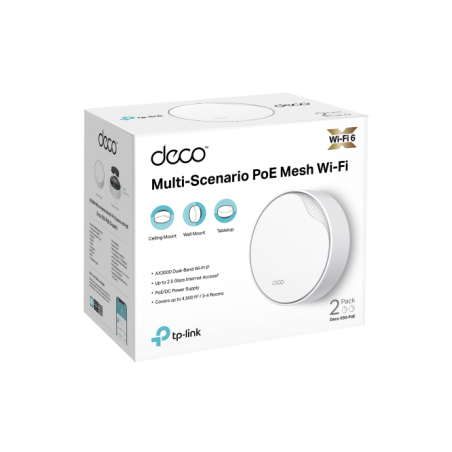 ROUTER TP-LINK WIFI 6 AX3000 MESH POE CELLING MOUNT ROUTER TP-LINK WIFI 6 AX3000 MESH POE CELLING MOUNT
