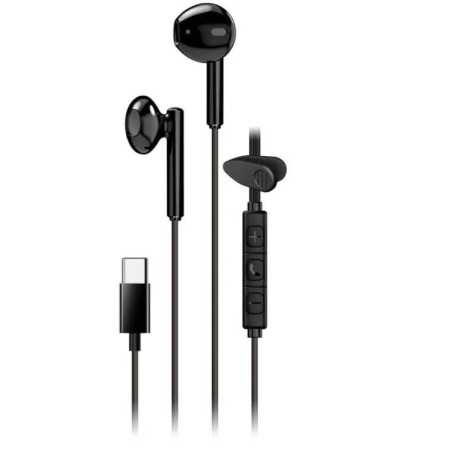 AUSCULTADOR GENIUS USB-C HS-M366 PRETO