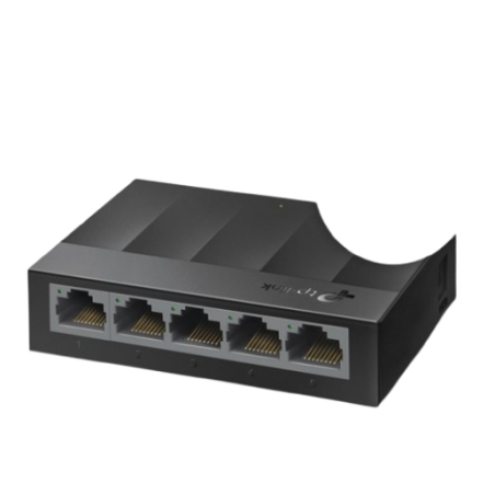 SWITCH 5 TP-LINK 10/100/1000 S/GESTÃO RJ45 DESKTOP
