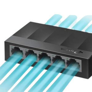 SWITCH 5 TP-LINK 10/100/1000 S/GESTÃO RJ45 DESKTOP