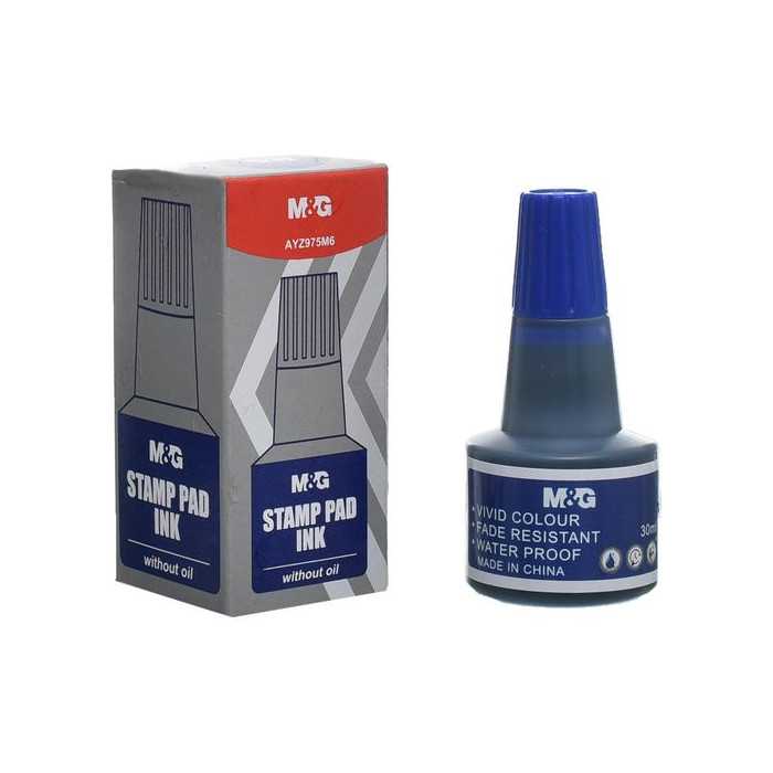 TINTA PARA CARIMBO AZUL 30ML