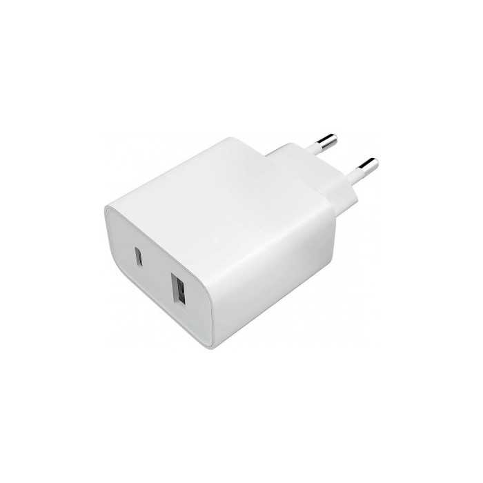 CARREGADOR XIAOMI MI USB-A /C FAST CHARGER 33W WHT