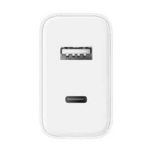 CARREGADOR XIAOMI MI USB-A /C FAST CHARGER 33W WHT