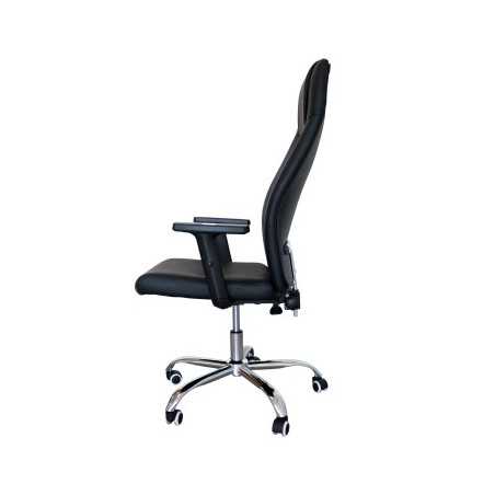 CADEIRA PU MEDIUM EXECUTIVE 2 NIVEIS PRETO