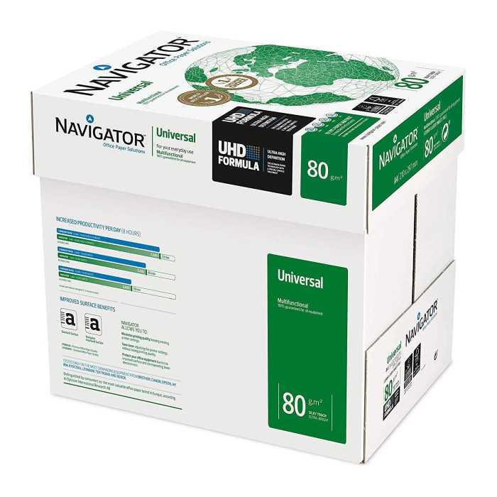 PAPEL FOTOCOPIA A4 80GRS NAVIGATOR