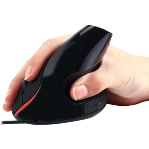 MOUSE EWENT ERGONÓMICO VERTICAL 1000 DPI PRETO
