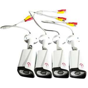 CAMARA KIT DE VIGILANCIA AHD 4CH 4*C1069AH4 1080P S/HDD