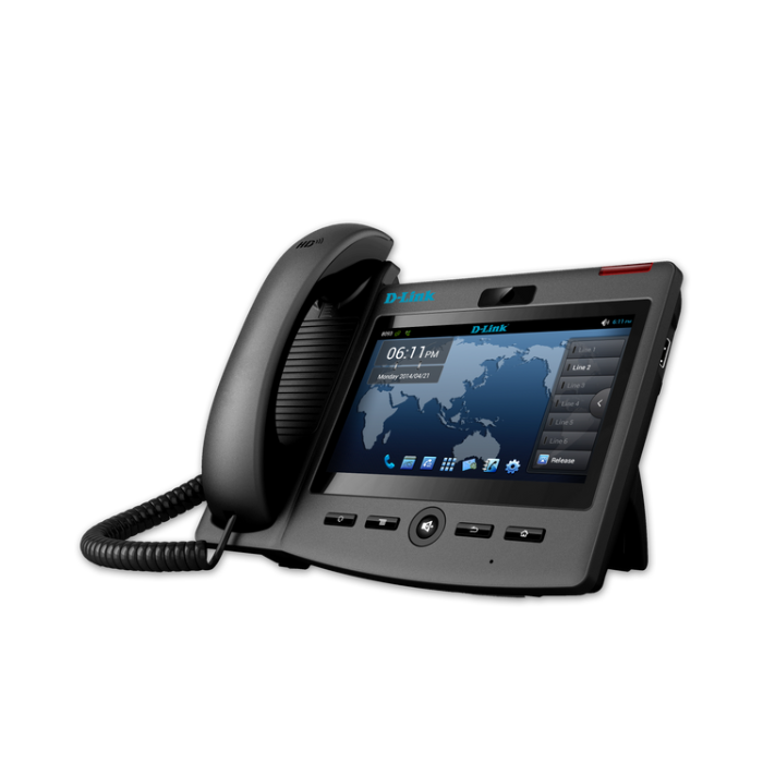 TELEFONE DLINK IP C/ 7' LCD TOUCH SCREEN F4