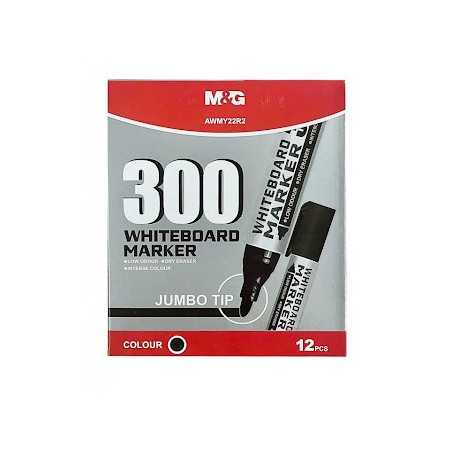 MARCADOR DE QUADRO BRANCO, PRETO 1/12/960
