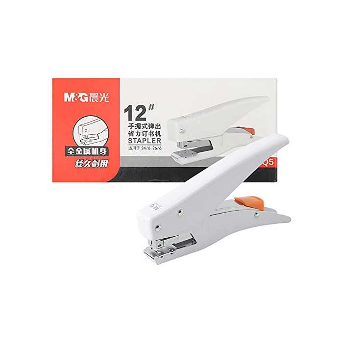 AGRAFADOR 24/6, 26/612, 2 CORES, METAL