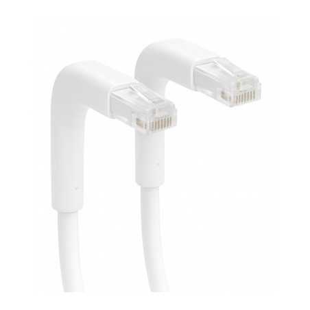 CABO REDE CAT6A U/UTP RJ45 EWENT AWG23/7 0.5M BRANCO