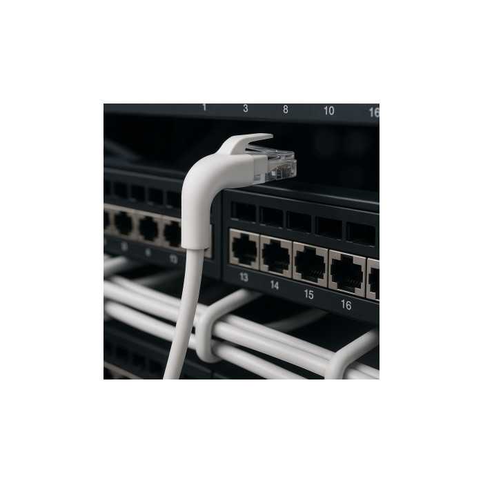 CABO REDE CAT6A U/UTP RJ45 EWENT AWG23/7 0.5M BRANCO