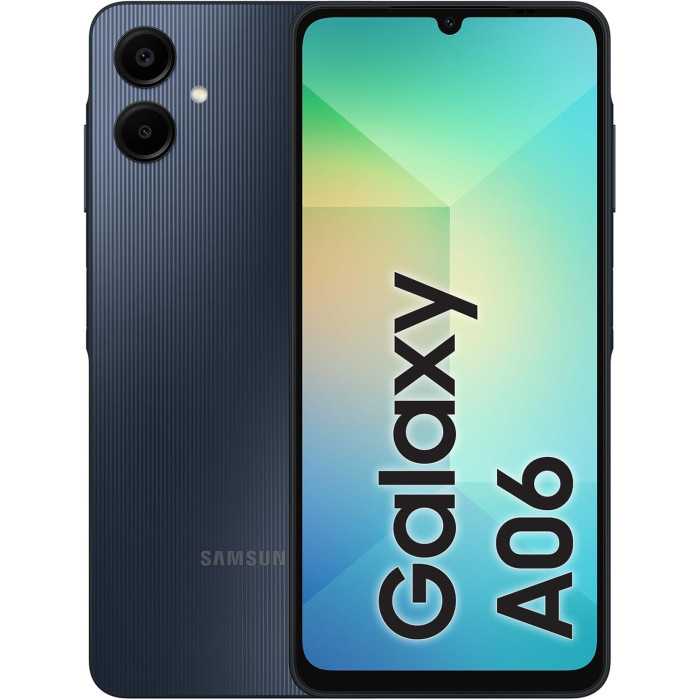 SMARTPHONE SAMSUNG A06 A065FDS 4/128GB PRETO SMARTPHONE SAMSUNG A06 A065FDS 4/128GB PRETO