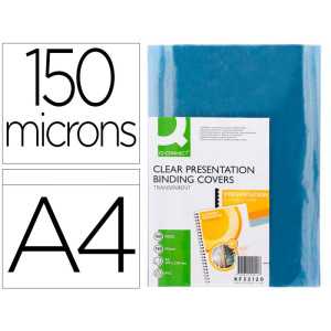 CAPA DE ENCADERNAR A4 INCOLOR 150 MICRONS (PK 100)