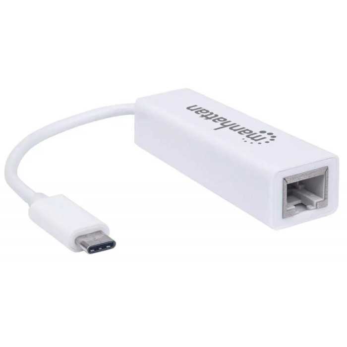 ADAPTADOR USB-C TO RJ45 Gigabit MANHATTAN