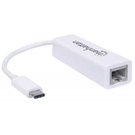 ADAPTADOR USB-C TO RJ45 Gigabit MANHATTAN