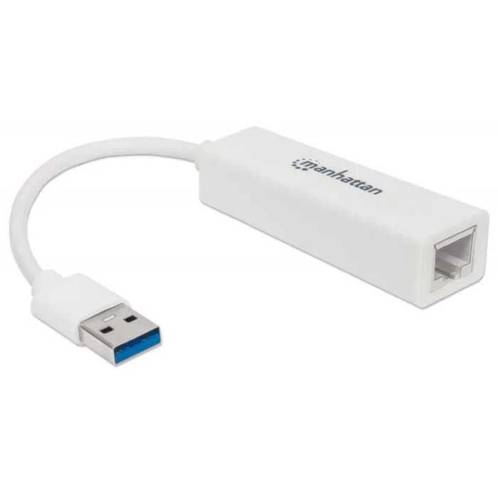 ADAPTADOR USB-A 3.0 TO RJ45 Gigabit MANHATTAN