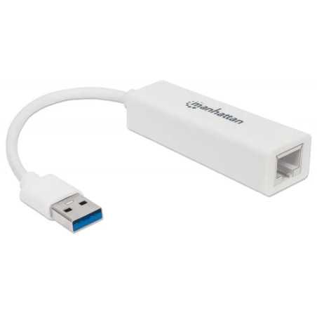 ADAPTADOR USB-A 3.0 TO RJ45 Gigabit MANHATTAN