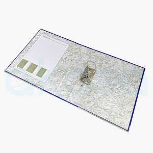 PASTAS DE ARQUIVO M&G AZUL A4/ 3 POLEGADAS