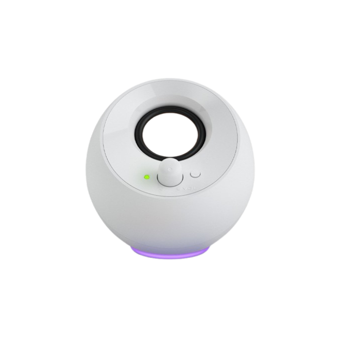COLUNA CREATIVE 2.0 PEBBLE SE USB-C RGB BRANCO COLUNA CREATIVE 2.0 PEBBLE SE USB-C RGB BRANCO
