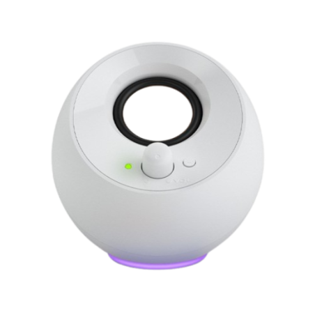 COLUNA CREATIVE 2.0 PEBBLE SE USB-C RGB BRANCO COLUNA CREATIVE 2.0 PEBBLE SE USB-C RGB BRANCO