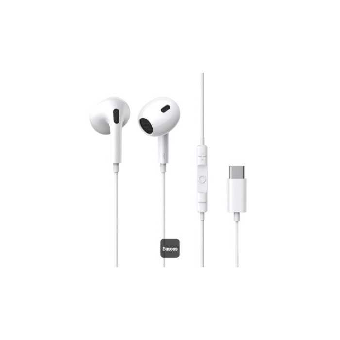 AUSCULTADORES BASEUS ENCOK CZ17 BRANCO