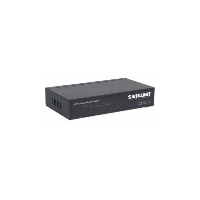 SWITCH 8 INTELLINET (RJ45) GIGABIT DESKTOP
