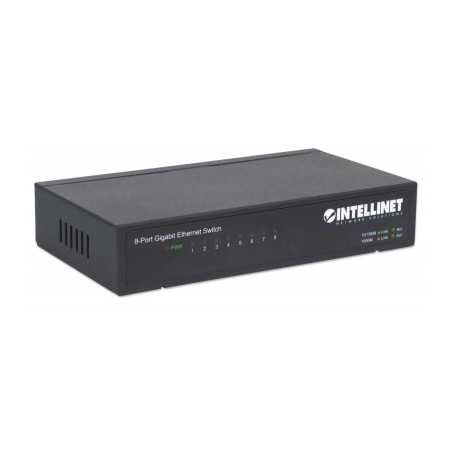 SWITCH 8 INTELLINET (RJ45) GIGABIT DESKTOP