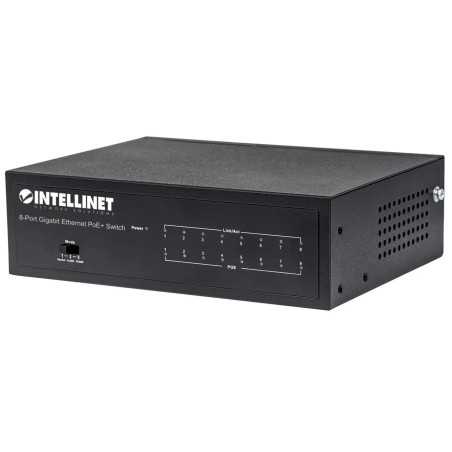 SWITCH 8 INTELLINET 10/100 GIGABIT EHERNTER POE+SWITCH SWITCH 8 INTELLINET 10/100 GIGABIT EHERNTER POE+SWITCH