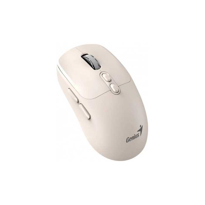 MOUSE GENIUS BT NX-8080S AI COPILOT SILENT 2.4GHZ BEJE